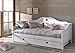 Produktbild Dreams4Home Kojenbett-Set 'Neri XXII' - Set, 2-tlg., Kojenbett: (B/H/T) 211 x 95 x 97 cm, Bettschublade: (B/H/T) 190 x 12,5 x 90 cm,Kinderzimmer, Jugendzimmer, Schlafzimmer, modern, MDF, Metalleckverstrebungen, Metallbeschläge, in Weiß