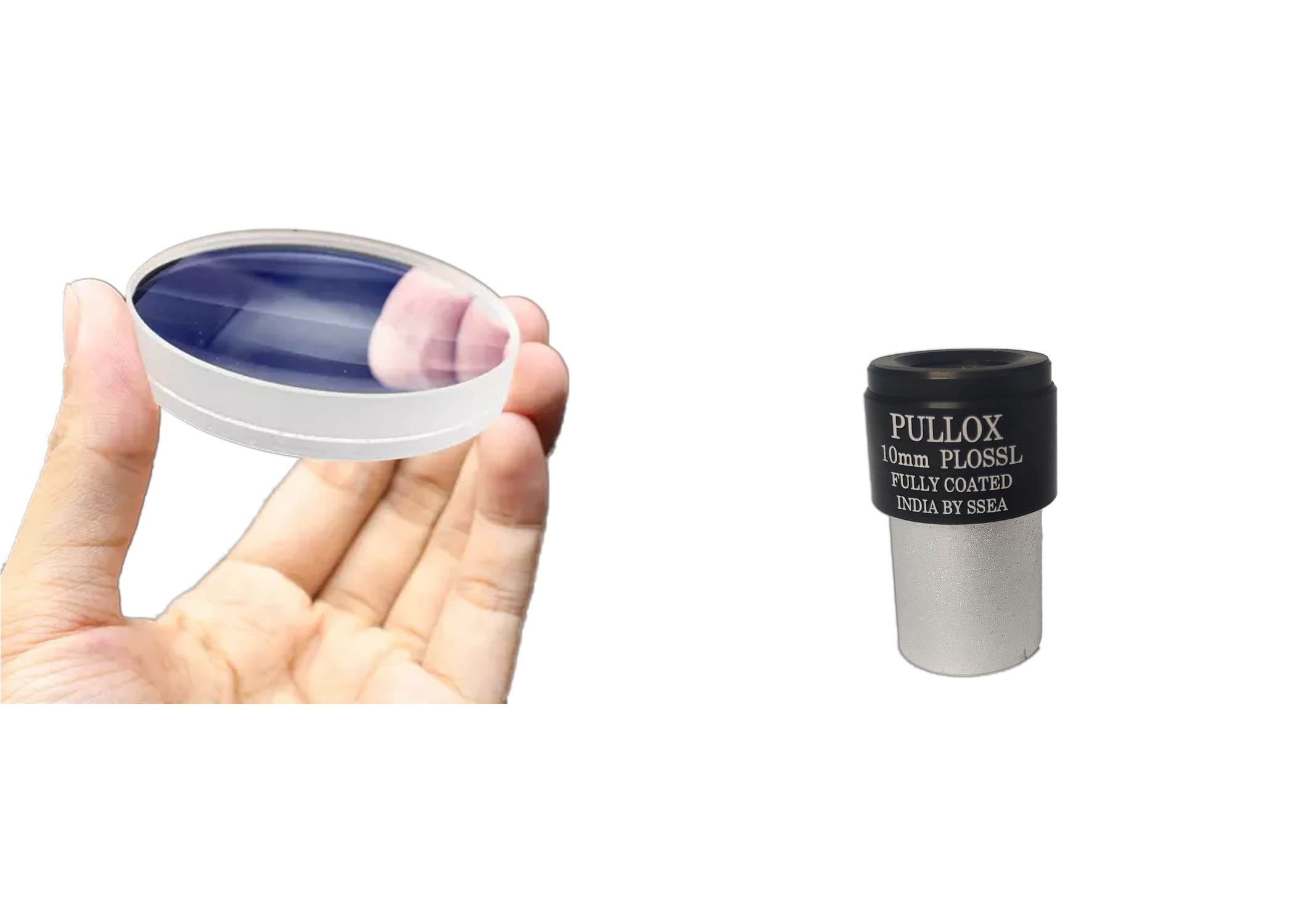 Pullox 62mm Lens for Astronomical Telescope (FL.700-D62mm) -Aromatic Doublet -Lens and (Wide Field 10 mm) plossal Eye pcs for Home Made Astronomical Telescope-for Astronomical Object (by SSEA)