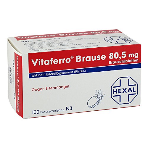 Preisvergleich Produktbild VITAFERRO Brause Brausetabletten 100 St Brausetabletten