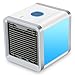 Produktbild Mini Luftkühler, Mobile Klimageräte mini klimaanlage ventilator Air Cooler mit USB Klimagerät 3 in 1 Raumluftkühler Luftreiniger Einstellbare 7 Farbe LED-Licht