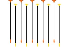 koolbitz Archery Children Sucker Arrows Youth Bow Suction Cup Bow Arrows Safety Kids Arrow Game for Beginner, Target Practice, Sports Game 10 Pieces