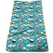 Produktbild ERCGY Summer Beach Face Hand Towels Microfiber Sport Towels for Sports, Hair Care, Cosmetology, Cleaning, Furniture Makeup Removing Cloths Fast Drying 27.5 X 12 Inch.