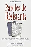Paroles de Résistants