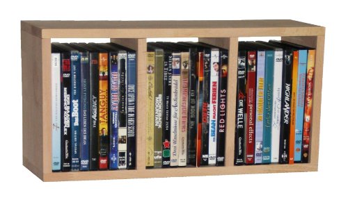 Geniales Regal „Vivaldi“ für CDs, DVDs, Deko und Accessoires – universell nutzbar, viele Variationsmöglichkeiten – Buche - 2