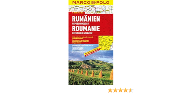 Marco Polo Landerkarte Rumanien Republik Moldau 1 800 000 Marco Polo Landerkarten Amazon De Marco Polo Bucher