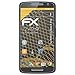 Produktbild atFolix Panzerfolie kompatibel mit Motorola Moto X Play Schutzfolie, entspiegelnde und stoßdämpfende FX Folie (3X)