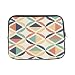 Produktbild QUICKMUGS2U Laptoptasche für Apple MacBook Pro Air HP Computer Computer (oval, Geometrisches Muster) bunt 13" 13.3" Inch