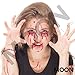 Moon Glow 6x Fake Blood - Halloween Vampire Zombie Theatre Stage Special Effects Makeup tube with applicator