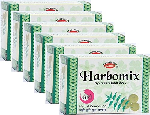 Khadi India Jagriti Herbs Harbomix Bath Soaps 100gm Pack of 6 RS.156 (35.00% Off) - Amazon