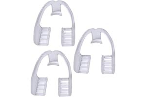 CLISPEED 3 Pz Dormire Guardia Dentale Anti Macinazione Guardia Dentale Notte Serraggio Paradenti Protettore Bruxismo Tmj Elimina Strumento per Uomini Donne