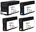 Price comparison product image Pictech® Compatible ink Cartridges for HP Officejet 7510 All in one A3 inkjet printer- Replacement for HP 932 / 933XL ink Cartridges (1x Black, 1x Cyan, 1x Magenta, 1x Yellow) (1 Set)