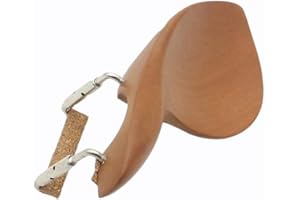 ALOMEJOR Violine Kinnhalter, Violine Halterung Kinnhalter 3/4 4/4 Violine Kinnhalter aus Holz für Violinenzubehör