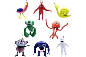 IOSCDH 8 Stück Garten of Ban-Ban Figure, 8 Pcs Garden of Ban-Ban Figures Set Garden Ban-Ban Cartoon Animation Spielzeug Desktop Dekoration Für Kinder Party Kuchen Dekoration Geburtstagsgeschenk