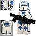 Produktbild CBD 501st Legion ARF Scout Clone Trooper Boomer - Custom Brick Design Figur gefertigt aus Lego Star Wars & custom Teilen