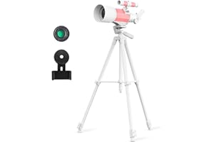 Telescope for Astronomy, DMOPRDNB 70/300mm Professional Astronomy Refractor Telescopes with Adjustable Tripod & Finder Scope for Kids Beginners Adult