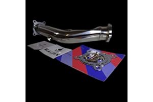 MALIAN EXHAUST, BARBARIAN RACING Malian Exhausts Downpipe Exhaust for Audi A5, Tailpipe