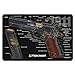 Produktbild tekmat "" 1911 3D Cutaway Matte, schwarz, 17 x 11