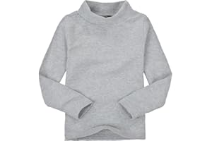 CuteOn Niños para Niños Cuello Alto De Manga Larga Algodón De Camisetas Tops tee Shirt