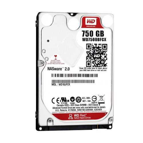 Preisvergleich Produktbild Western Digital WD7500BFCX RED 750 GB
