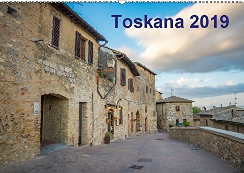 Toskana - 2019 (Wandkalender 2019 DIN A2 quer): Toskana einfach genießen (Monatskalender, 14 Seiten ) (CALVENDO Orte)