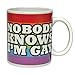 Produktbild Fizz Creations 1041 Nobody Knows I Am Gay Mug