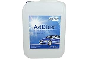 HOYER AdBlue® 2 x 10 Liter Kanister mit Ausgießer für Audi, VW, Mercedes + Erstausrüster Qualität 20 Liter insgesamt