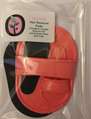 O FACE Hair Removal Pads, Hair Removal Pads Refills, Includes NEW Pad holders x 2, hair removal products, (32 PADS)