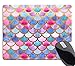 Produktbild HYYCLS Mermaid Scales Mauspads for Girls,Watercolor Fish Scales Design Non-Slip Rubber Mousepad