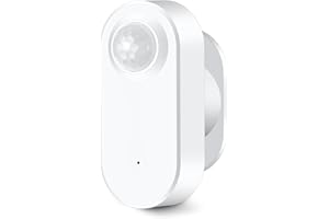 Haozee Smart Motion Sensor, Zigbee PIR Motion Sensor with Lighting Value, High Sensitivity, Real Time Detection, Zigbee Hub Required, Supports Home Assistant, Zigbee2MQTT
