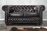 Invicta Interior 9685 Chesterfield Sofa 2-er mit...