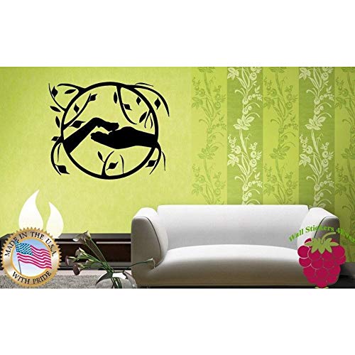 Preisvergleich Produktbild Ajcwhml Wandaufkleber Vinyl Aufkleber Paw Hand Freundschaft Symbol 56 * 88Cm