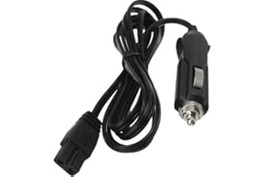 BHAIR5 Câble d'extension de chargeur de voiture 12 V CC 2 m pour mini réfrigérateur et cigarette, pour glacière et équipement portable