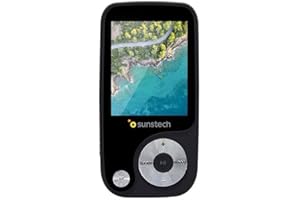 Sunstech Thornblack - Reproductor de MP4 (pantalla de 1.8", 4 GB de capacidad) color negro