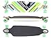 Produktbild MAXOfit® Deluxe Longboard Charisma Green No. 64, Drop Through/Drop Down, 101 cm, 9 Schichten, ABEC11
