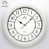 Kreative Garten Mute Mode Uhr einfache Kunst Stil der Europäischen Retro Armbanduhr Quarzuhr, Crack Silber