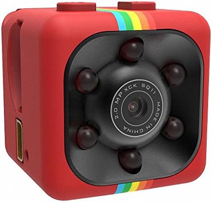 1080P HD Mini Camera DVR Video Recorder Night Vision DV Small Sports Camcorder,32GB Hidden Spy Camera Supports Motion Detection and Surveillance Recorder
