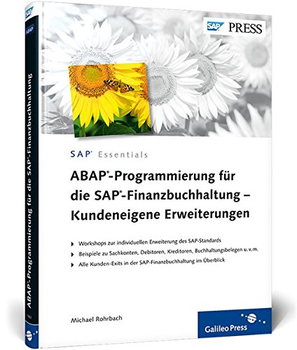 Download ABAP-Programmierung für die SAP-Finanzbuchhaltung – Kundeneigene Erweiterungen: User-Exits und BAdIs für SAP FI (SAP PRESS) Download ABAP-Programmierung für die SAP-Finanzbuchhaltung – Kundeneigene Erweiterungen: User-Exits und BAdIs für SAP FI (SAP PRESS)