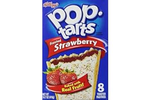 Kellogg's Pop Tarts Strawberry, Frosted, 8 ct, 14.7 oz by Pop-Tarts