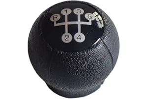 KAKULKOMEN Pomos de Palanca de Cambios 5 Velocidades Perilla de Cambio Manual para OPEL para Corsa C (01-06) para TIGRA B (04-12) para Combo C (01-11)