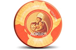 AOKlabs - Oro Africano Labios 50ml | VOLUMINIZA E HIDRATA | Manteca de Karité y Semillas de Sésamo | ALISA ARRUGAS LABIALES Y NASOLABIALES | sin alcohol ni conservantes | 100% NATURAL