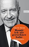 Image de Womit ich nie gerechnet habe: Die Autobiographie