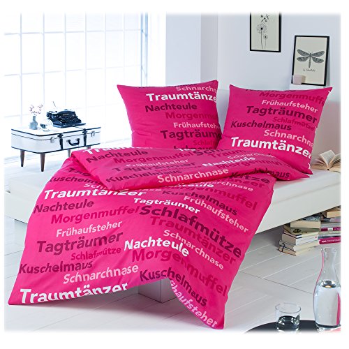 JEMIDI Moderne Bettwäsche Garnitur Bettgarnitur Bettwäschegarnitur 135cm x 200cm (Grau) - 4