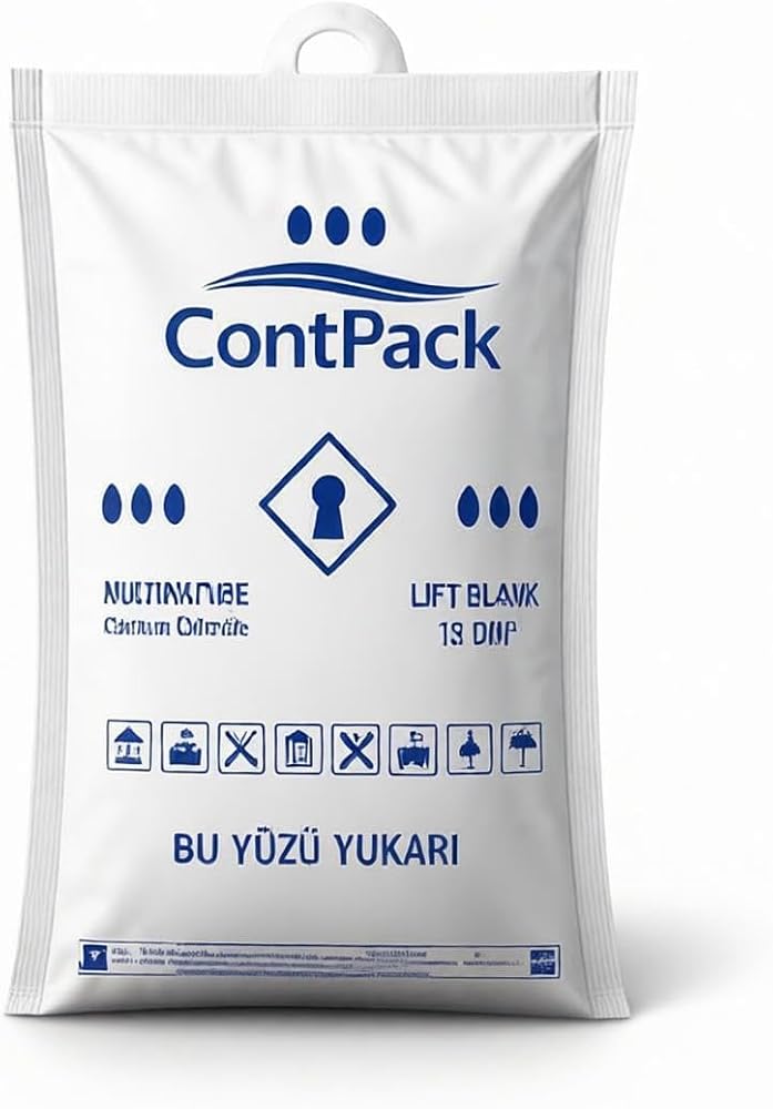 Contpack Plus Konteyner Depolar Özel Nem Alıcı Rutubet Engelleyici Korozyon Önleyici 5 Adet 1900 gr