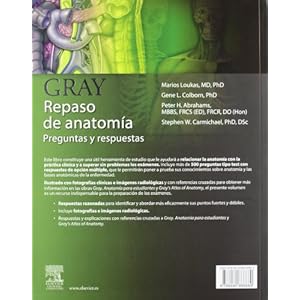 GRAY. Repaso de anatomía. Preguntas y Respuestas