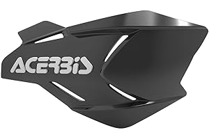 Acerbis 2634651007 Replacement Shield for X-Factory Handguards - Black/White