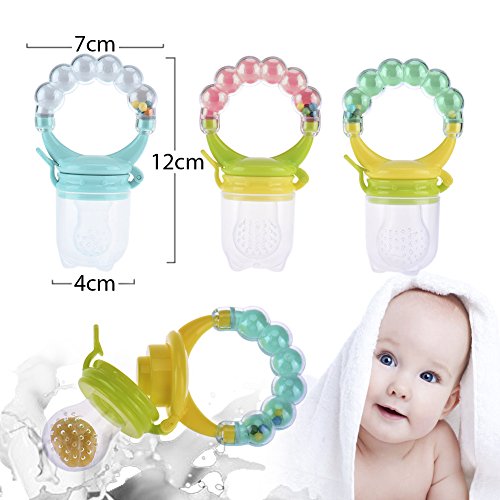 Per Baby Fresh Food Feeder Fruchtsauger Weiche Beikost Gemüse Obst Sauger - 2