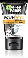 Garnier Men Power White Anti-Pollution Double Action Facewash, 100gm