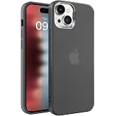 BUFF LABS iPhone 15 ile Uyumlu New Corner Kamera Kapaklı Standlı Kılıf (Siyah)
