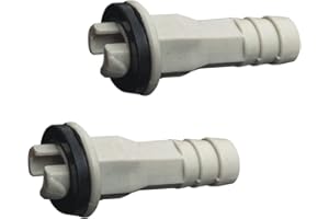 ELNWNNKC 2 conectores de salida de drenaje de aire acondicionado, conector de manguera de drenaje de unidad externa, ajuste de codo, fácil instalación