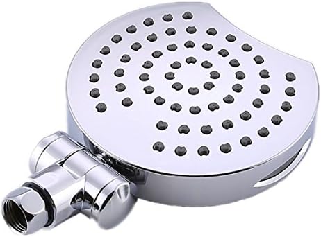 FLM 360°Rotating Nozzle Luxury Rainfall Square Shower Head Ultra-thin Stainless Steel Durable Showerhead Waterfall Effect Water Saving - Chrome